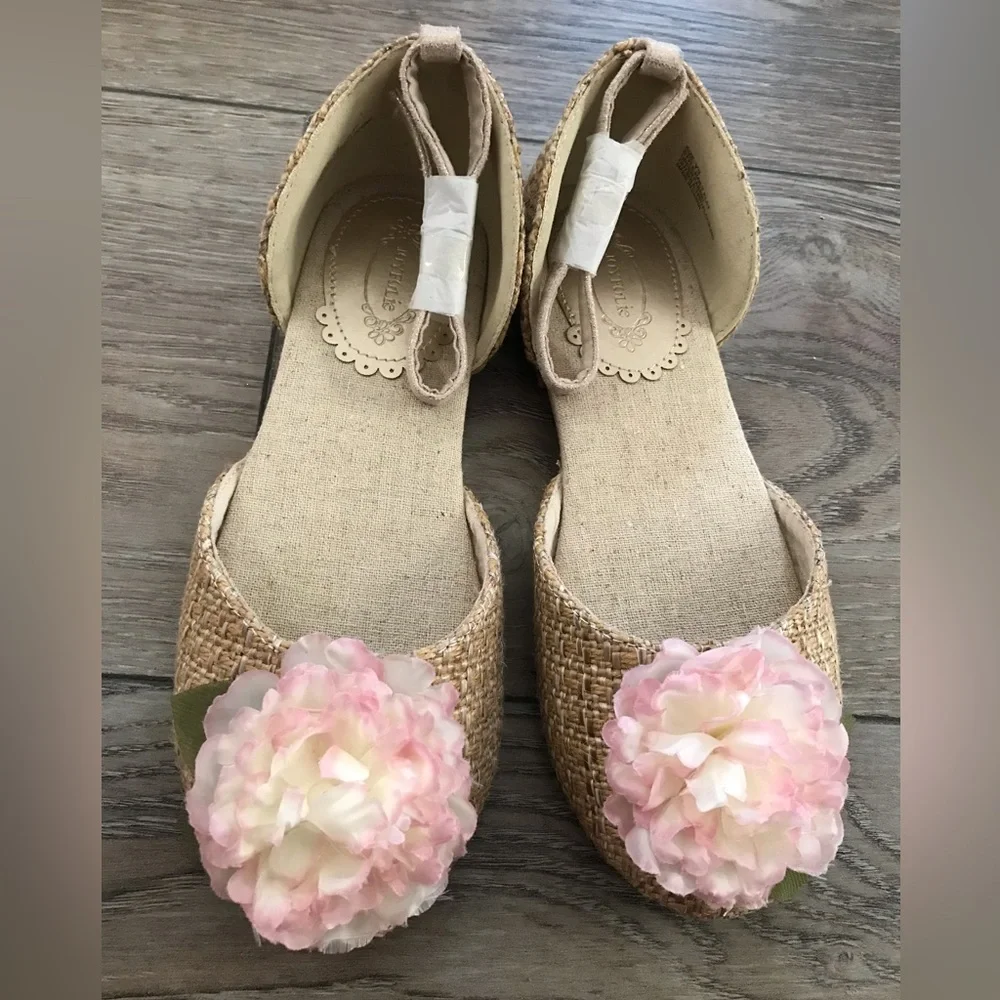Joyfolie size 3Y flower shoes - Picture 1 of 2